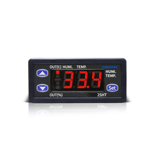 Contrôleur d'humidité numérique CONOTEC CNT-2SHT-1 capteur de haute température utilisable 2 relais affichage de l'humidité/température de sortie - Product Image 1