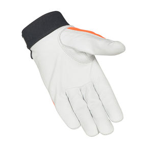 Guantes de seguridad de cuero de cabra de la mejor calidad para ensamblaje, trabajo en almacenes y jardinería, guantes antideslizantes de cuero para ensamblaje. - Product Image 5