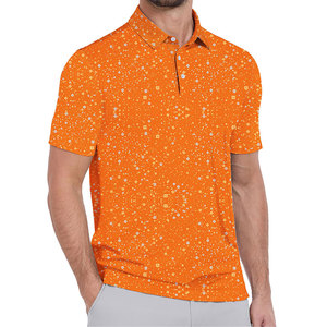 Classic Style Men Sublimation <b>Polo</b> T-Shirt Premium Fabric Breathable Comfortable Elegant Casual Wear For Men - Product Image 2