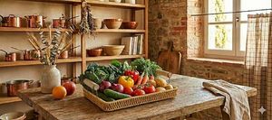 Rustic wood <b>basket</b>, farmhouse wooden <b>basket</b>, vintage wood <b>basket</b>, antique wooden <b>basket</b>, modern - Product Image 5