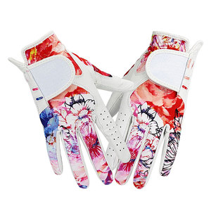 Guantes de Golf Personalizados de Primera Calidad con Palma de Cuero Suave, Logotipo Personalizable, Unisex para Hombres y Mujeres, Juego de Guantes de Golf Profesionales Transpirables Antideslizantes - Product Image 1