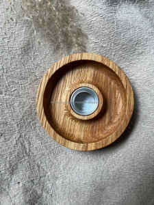 Soporte de luz T de madera tallada a mano para decoración tradicional india, regalo de Diwali y festivales - Product Image 4