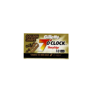 Cuchillas de doble filo Gillette 7 O'Clock para hombre, diseñadas para un corte preciso y una afeitura de calidad profesional con comodidad en cada uso. - Product Image 3