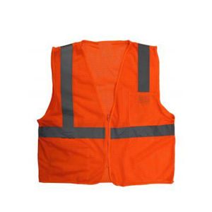 Chaleco de Seguridad Reflectante de Alta Visibilidad, Clase 1 ANSI, Impermeable, con LED Intermitente, de Poliéster Ligero, para Seguridad Vial - Product Image 1