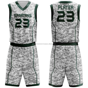 Custom Breathable Plus Size Basketball Uniform Jersey with <b>Shorts</b> Team Wears Set-High Quality Custom Logo - Product Image 4