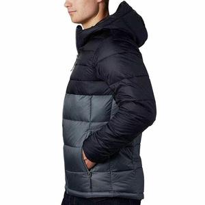 Custom Unisex Logo Cotton Filled <b>Winter</b> Puffer Jacket Patchwork Design Front Logo <b>Thick</b> Polyester Lining Waterproof Outdoor <b>Coat</b> - Product Image 2