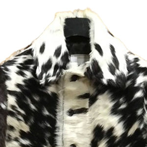 High Quality Men's Cow Skin Leather <b>Jacket</b> with Stand <b>Collar</b> Custom Wholesale Casual Wear Breathable Solid for Spring - Product Image 3