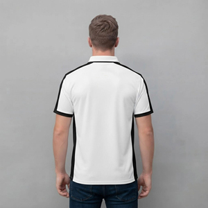 Camisa de Hombre de Primera Calidad OEM 100% Algodón, 220g, Logotipo Bordado Personalizado, Tejido de Punto de 2 Colores, Secado Rápido, Ropa Casual - Product Image 6
