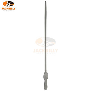 Sonde urinaire droite manuelle Dittel Sounds en acier inoxydable de haute qualité, 11,5 pouces, 22Fr, 7,3 mm, certifiée CE, plusieurs tailles disponibles - Product Image 4
