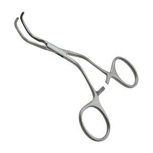 คีมหนีบหลอดเลือดสแตนเลสสตีลเยอรมันสำหรับเด็กเครื่องมือผ่าตัดด้วยมือขนาด115มม. สำหรับกระบวนการหัวใจและหลอดเลือดและเด็ก - Product Image 3