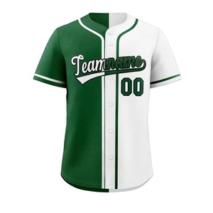 Custom <b>Baseball</b> Jersey Men Gradient Button Up Team Uniform with Name Number Personalized <b>Baseball</b> Jersey - Product Image 3
