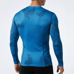 เสื้อเบสเลเยอร์ระบายอากาศได้ดีสำหรับผู้ชาย วิ่ง ฟิตเนส ชุดกีฬา จากผู้ผลิต - Product Image 2