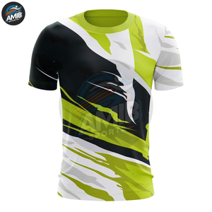 Camisetas de Sublimación de Alta Calidad para Hombre, Más Vendidas, Diseño Nuevo, Tejidas, de Bajo Precio, Camisetas Térmicas de Sublimación - Product Image 5