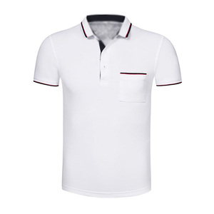 INTERKNIT INTERNATIONAL Chemises pour hommes style urbain à manches courtes, couleur unie, coupe ajustée, respirantes, en polyester/coton - Product Image 4