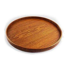 Wooden <b>Tray</b> Durable Natural Wood Serving <b>Tray</b> Perfect For <b>Kitchen</b> Dining Table Decorative Wood Storage <b>Trays</b> - Product Image 1