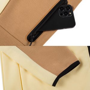 Heavyweight Tracksuit Casual Wear Custom Logo Two-Piece Polyester/Nylon Breathable Zipper Jacket and Pants Set for Stylish - Product Image 5