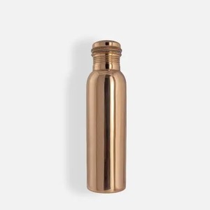 <b>Wholesale</b> Supply Decorative <b>Copper</b> <b>Water</b> <b>Bottle</b> with Brass Handle Classic Handmade Design for Home Office Kitchen Restaurant - Product Image 1