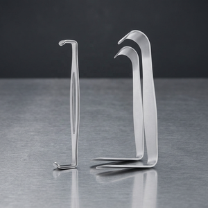 Rétracteurs Parker Langenbeck 25x15mm, lot de 2 pièces, instrument chirurgical manuel, certifié CE, classe I - Product Image 4