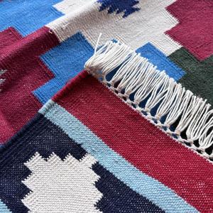 Tapis en coton fonctionnels pour les chambres Boho et le salon Design de sol pratique chaud Lowmaintenance 019 - Product Image 5