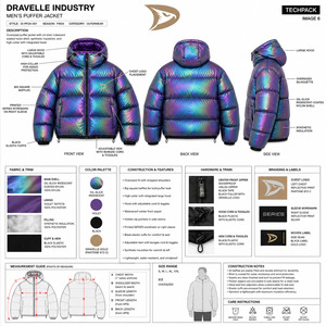 Parka longue épaisse pour homme, résistante aux températures extrêmes, avec capuche en fourrure, logo personnalisé OEM, doudoune matelassée - Product Image 6