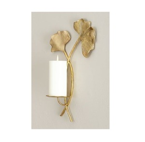 Modern Luxury Metal Candle Sconce Decorative Wall Mounted Holder For Home Interior Wedding And Event Decor - Product Image 3
