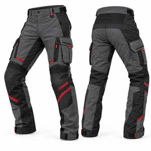 Pantalon de cyclisme d'été imperméable, coupe-vent, respirant, anti-UV avec protections en PU – Direct Usine - Product Image 1
