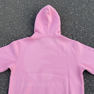 Sweat à capuche personnalisé pour homme, style hip-hop, hiver, uni, imprimé, 100% coton, coupe classique, épais, service OEM - Product Image 6