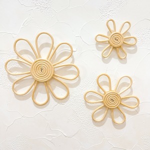 Wholesale Natural <b>Wall</b> Decorations for Home Luxury Rattan Flower <b>Wall</b> Art Room <b>Decor</b> Export From Vietnam - Product Image 3