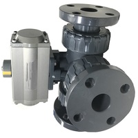 Válvula de Bola de Tres Vías de Acero Inoxidable SS304 de Operación Manual, Rosca Hembra NPT Tipo T, DN80 3/4 Pulgadas, Base OEM, Mediana