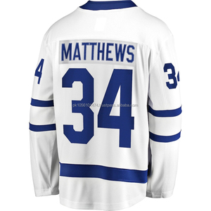 Ventes en gros de maillots de hockey sur glace personnalisés par sublimation Dallas pour adultes, antibactériens, respirants, 100% polyester, haute qualité, 3D - Product Image 1