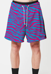 Pantalones Cortos Deportivos para Hombre, Cintura Alta, Cierre con Cordón, Logotipo Personalizado, Número y Nombre, Malla de Poliéster/Algodón, Diseño Digital - Product Image 2