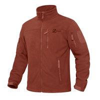 Veste d'hiver en polaire polyester de haute qualité à prix de gros, col montant, respirante, séchage rapide, tissu léger et doux