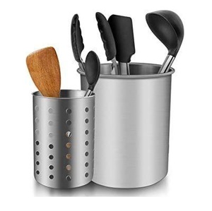 Último modelo y sencillo soporte de metal para cubiertos de acero inoxidable: cuchara, tenedor, espátula, cucharón - Product Image 1