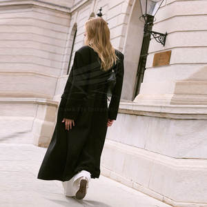 Abrigo Largo de Invierno para Mujer de Alta Calidad, Largo, de Lona, Transpirable, Informal, en Oferta - Product Image 4