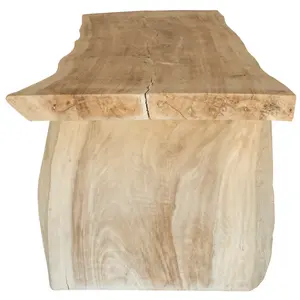 Mesa de Comedor de Madera de Teca Sólida para Cafetería y Restaurante, Diseño Moderno y Duradero, Muebles de Comedor de Lujo - Product Image 3