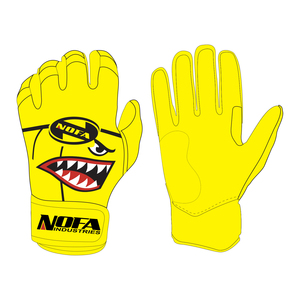 Gants de frappe en cuir rembourrés antidérapants ambidextres Nofa Industries avec fermeture à boucle pour adultes, professionnels, hommes, femmes, personnalisables - Product Image 4