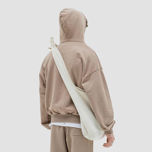 Sweat-shirt à capuche oversize pour homme, coupe ample, épaules tombantes, matière épaisse, style décontracté inspiré du streetwear, tenue quotidienne - Product Image 5
