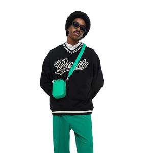 Sudadera con Cuello en V de Corte Holgado, Venta al por Mayor, Sudadera Escolar y Universitaria Personalizada de Alta Calidad para Hombre, Logotipo Personalizado, Talla Grande, OEM - Product Image 5