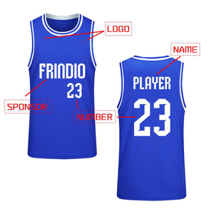 Camiseta sin Mangas con Cuello en V, Sublimada con Impresión Digital Personalizada, Transpirable, Unisex, para Adultos, Jersey de Baloncesto con Logotipo Frontal - Product Image 6