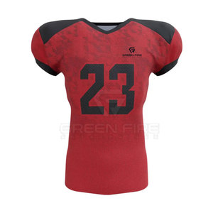 Uniforme de football américain de haute qualité à bas prix, 100% polyester, couleurs personnalisables, logo, respirant, écologique, séchage rapide, short - Product Image 4
