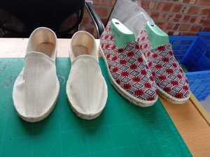 New Comfortable Men's Espadrilles for Women Breathable Canvas Slip on Flats <b>Shoes</b> Export From BD - Product Image 2
