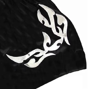 Shorts de Muay Thai en gros par sublimation avec bande élastique, logo personnalisé, lavables, pour sports de combat, arts martiaux, kick-boxing - Product Image 5