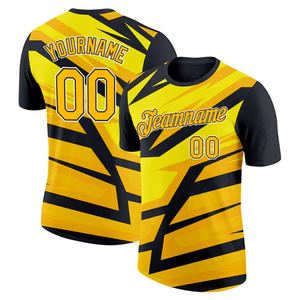 เสื้อฟุตบอลสุดฮิต ทันสมัย ระบายอากาศได้ดี ผลิตจากโพลีเอสเตอร์ 100% พิมพ์ลายแบบซับลิเมชั่น รับสกรีนโลโก้และชื่อทีมได้ - Product Image 1