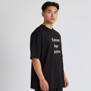 เสื้อยืดคอกลมผู้ชายผ้าฝ้ายถัก 100% ลายพิมพ์ลำลอง ไซส์ใหญ่ แขนสั้น ทรงโอเวอร์ไซส์ ยับยาก ระบายอากาศดี รุ่นซัมเมอร์ใหม่ - Product Image 3