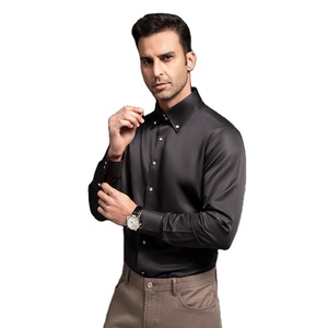 Camisa de Trabajo de Punto 100% Algodón, Transpirable, Ecológica, Personalizada ODM, para Hombre, Tallas Grandes, Venta al Por Mayor - Product Image 2