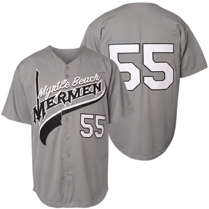 Camiseta de Béisbol Personalizada con Sublimación, Uniformes de Béisbol Sublimados para Equipos - Product Image 1