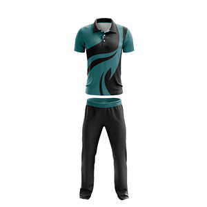 Dernier design, maillot et pantalon de cricket 100% polyester, uniforme de cricket à prix avantageux - Product Image 3