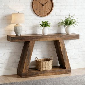 Multi-Purpose <b>Console</b> <b>Table</b> with Storage Space for Use As a <b>Sofa</b> <b>Table</b> or Entrance <b>Table</b> - Product Image 2
