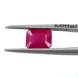 Rubis naturels de Bangkok, octogones calibrés 6x8mm, pierres précieuses de rubis naturelles facettées pour la fabrication de bijoux, prêtes à l'emploi - Product Image 2