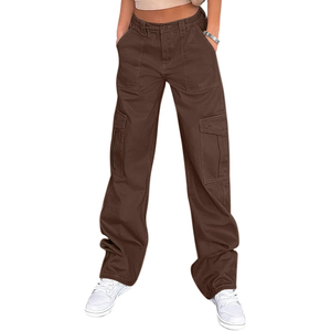 Servicio OEM, Pantalones de Mujer de Alta Calidad al por Mayor, Pantalones Casuales de Verano con Cintura Elástica, Estilo Jogger, Color Sólido, en Oferta - Product Image 4